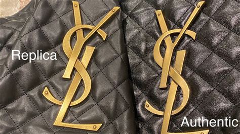 ysl icare bag fake vs real|ysl bag real or fake.